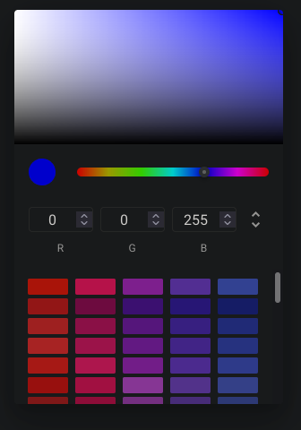 Color Picker Modal