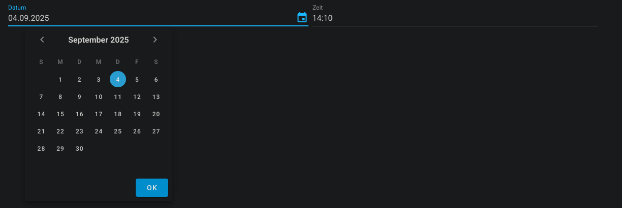 Date Time Field